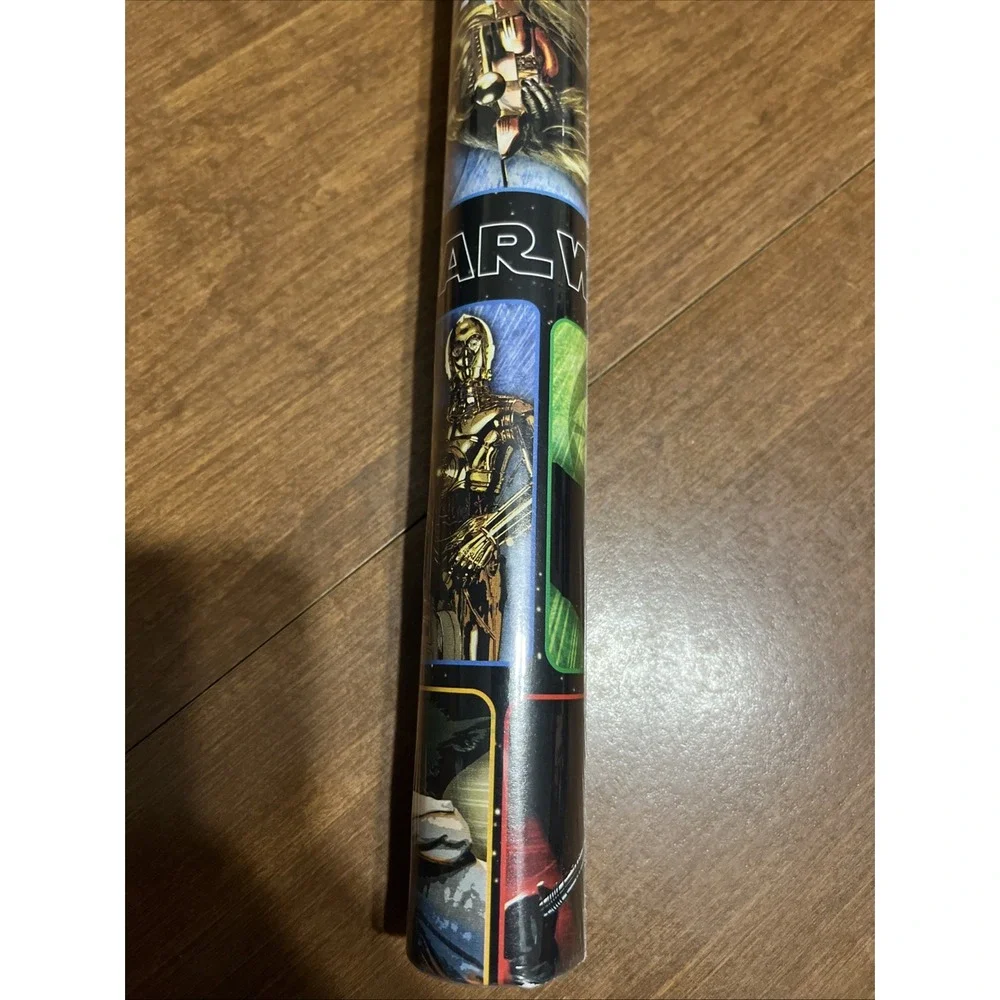 Star Wars Hallmark Wrapping Paper 2013 20sq. ft. New Any Holiday